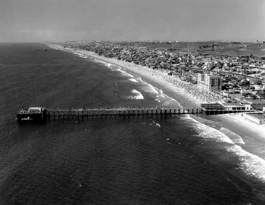 Hermosa Beach Strand: 1932